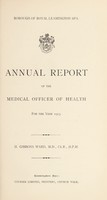 view [Report 1913] / Medical Officer of Health, Royal Leamington Spa Borough.