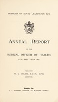 view [Report 1927] / Medical Officer of Health, Royal Leamington Spa Borough.