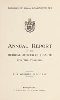 view [Report 1942] / Medical Officer of Health, Royal Leamington Spa Borough.