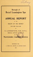 view [Report 1959] / Medical Officer of Health, Royal Leamington Spa Borough.