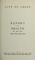 view [Report 1964] / Medical Officer of Health, Leeds City.