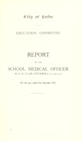 view [Report 1932] / School Medical Officer of Health, Leeds City.