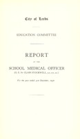 view [Report 1936] / School Medical Officer of Health, Leeds City.
