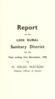 view [Report 1945] / Medical Officer of Health, Leek R.D.C.