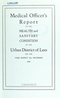 view [Report 1946] / Medical Officer of Health, Lees U.D.C.