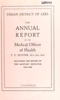 view [Report 1949] / Medical Officer of Health, Lees U.D.C.