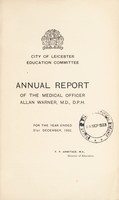 view [Report 1932] / School Medical Officer of Health, Leicester.