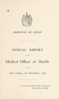 view [Report 1936] / Medical Officer of Health, Leigh Borough.