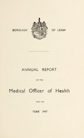 view [Report 1947] / Medical Officer of Health, Leigh Borough.