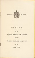 view [Report 1954] / Medical Officer of Health, Leigh Borough.