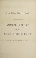 view [Report 1897] / Medical Officer of Health, Leigh U.D.C.