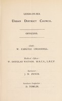 view [Report 1904] / Medical Officer of Health, Leigh-on-Sea U.D.C.