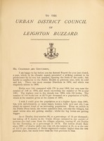 view [Report 1904] / Medical Officer of Health, Leighton Buzzard Local Board / U.D.C.