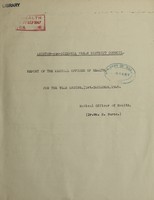 view [Report 1946] / Medical Officer of Health, Leiston-cum-Sizewell U.D.C.