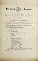 view [Report 1895] / Medical Officer of Health, Lewes Borough.