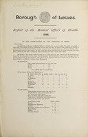 view [Report 1896] / Medical Officer of Health, Lewes Borough.