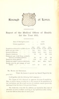 view [Report 1911] / Medical Officer of Health, Lewes Borough.