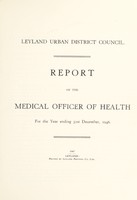 view [Report 1946] / Medical Officer of Health, Leyland U.D.C.