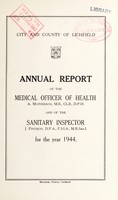 view [Report 1944] / Medical Officer of Health, Lichfield City & County.
