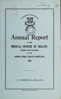 view [Report 1956] / Medical Officer of Health, Lichfield R.D.C.