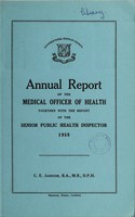 view [Report 1958] / Medical Officer of Health, Lichfield R.D.C.