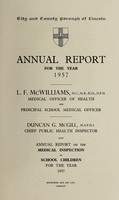 view [Report 1957] / Medical Officer of Health, Lincoln City.