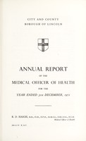 view [Report 1971] / Medical Officer of Health, Lincoln City.