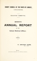 view [Report 1914] / School Medical Officer of Health, County Council of the Parts of Lindsey (Lincolnshire).