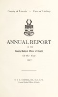 view [Report 1942] / Medical Officer of Health, County Council of the Parts of Lindsey (Lincolnshire).