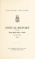 view [Report 1946] / Medical Officer of Health, County Council of the Parts of Lindsey (Lincolnshire).