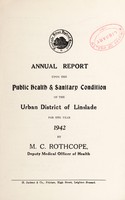 view [Report 1942] / Medical Officer of Health, Linslade U.D.C.