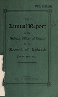 view [Report 1925] / Medical Officer of Health, Liskeard Borough.