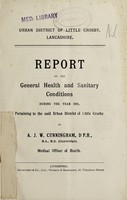 view [Report 1925] / Medical Officer of Health, Little Crosby U.D.C.