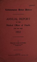 view [Report 1937] / Medical Officer of Health, Littlehampton U.D.C.