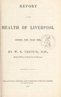 view [Report 1869] / Medical Officer of Health, Liverpool City.