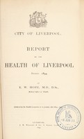 view [Report 1894] / Medical Officer of Health, Liverpool City.