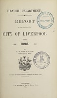 view [Report 1898] / Medical Officer of Health, Liverpool City.