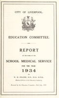 view [Report 1934] / School Medical Officer of Health, Liverpool.