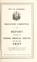 view [Report 1937] / School Medical Officer of Health, Liverpool.