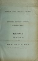 view [Report 1914] / Medical Officer of Health, Loftus U.D.C.