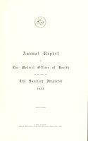 view [Report 1938] / Medical Officer of Health, Long Eaton U.D.C.