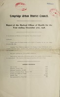 view [Report 1938] / Medical Officer of Health, Longridge U.D.C.