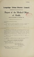 view [Report 1944] / Medical Officer of Health, Longridge U.D.C.