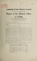 view [Report 1945] / Medical Officer of Health, Longridge U.D.C.