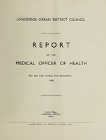 view [Report 1950] / Medical Officer of Health, Longridge U.D.C.