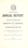 view [Report 1900] / Medical Officer of Health, Longton Borough.