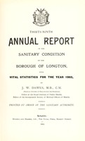 view [Report 1903] / Medical Officer of Health, Longton Borough.