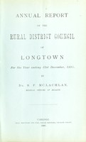 view [Report 1895] / Medical Officer of Health, Longtown (Cumberland) R.D.C.