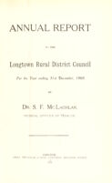 view [Report 1908] / Medical Officer of Health, Longtown (Cumberland) R.D.C.