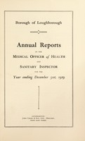 view [Report 1929] / Medical Officer of Health, Loughborough Borough.